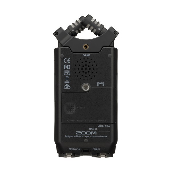 Zoom H4n Pro 4-Input / 4-Track Portable Handy Recorder with Onboard X/Y Mic Capsule (Black)