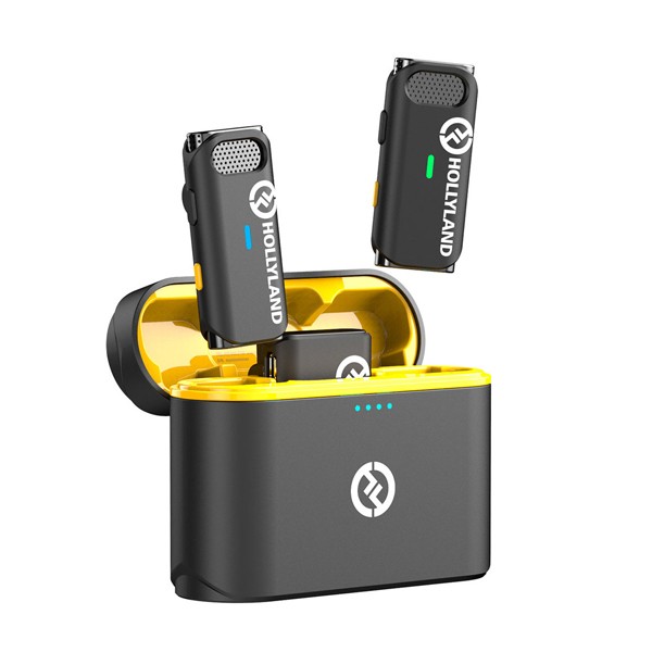 Hollyland LARK M1 DUO 2-Person Wireless Microphone System (2.4 GHz)