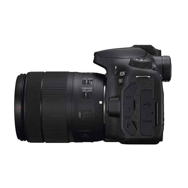 Canon EOS 90D DSLR Camera with 18-135mm Lens