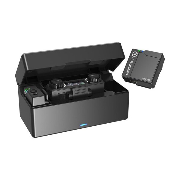 Hollyland LARK 150 2-Person Compact Digital Wireless Microphone System (2.4 GHz, Black)