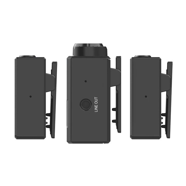 Hollyland LARK 150 2-Person Compact Digital Wireless Microphone System (2.4 GHz, Black)