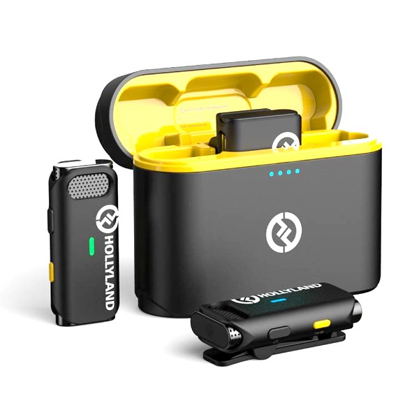 Hollyland LARK M1 DUO 2-Person Wireless Microphone System (2.4 GHz)