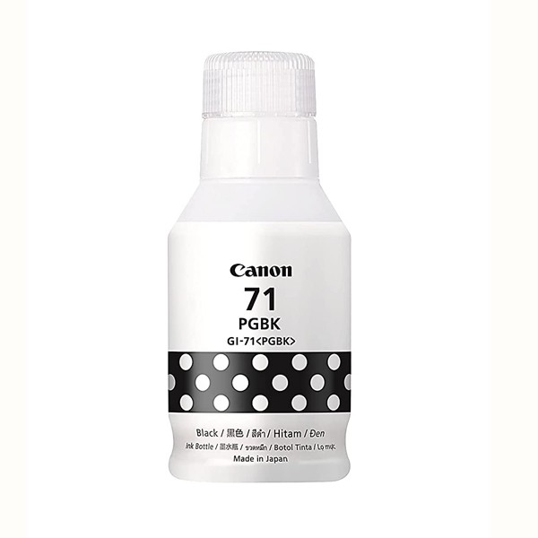 Canon GI-71 PGBK Ink Bottle, Black, Regular